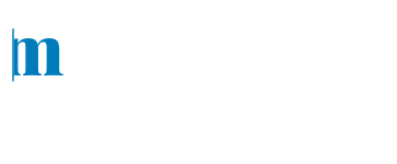 White version of the Mier Recruitment logo